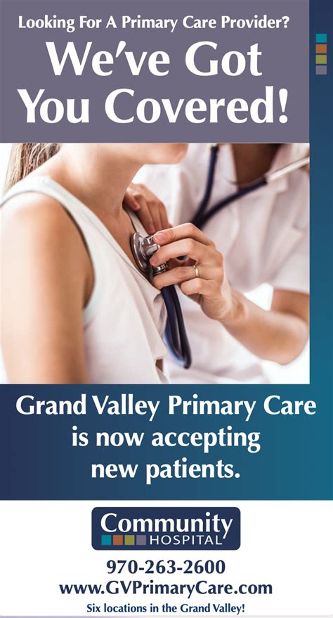 Grand valley primary care - Grand Valley Primary Care Palisade (COMMUNITY MEDICAL GROUP, LLC) is a Family Medicine Clinic in Palisade, Colorado. Primary care clinics acts as principal point of healthcare services to patients of all ages - evaluation and treatment is usually provided by general practitioners and family medicine doctors. The NPI Number for Grand Valley Primary Care …